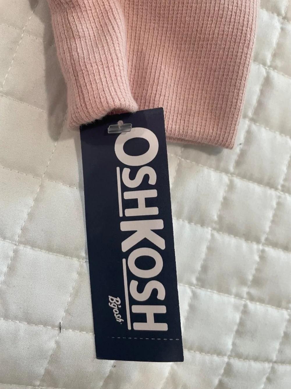 Oshkosh Girl's Long Sleeve Sweater Zipper with Front Pockets